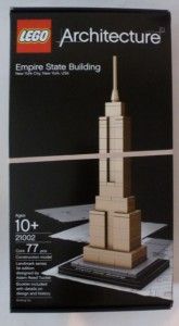 Lego Architecture Series 21002 Empire State Building NYC 77pc Model