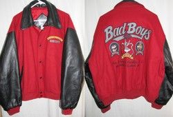 Warner Bros Looney Tunes Bad Boys Wool Leather Jacket