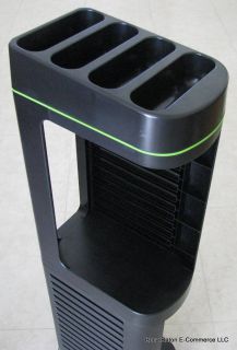 Levelup Zig Zag Storage Tower for Xbox 360 Black