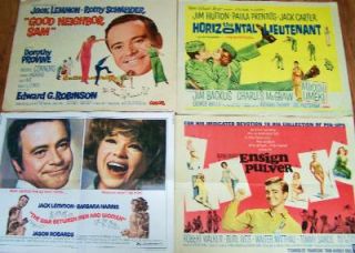 Jack Lemmon More 4 Orig Comedy Classic US 1 2 shts Great Titles