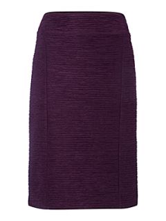 Linea Textured stripe skirt Purple   