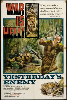 Yesterdays Enemy Original U s One Sheet Movie Poster