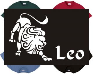 Shirt Tank Leo Zodiac Astrology Horoscope Sign