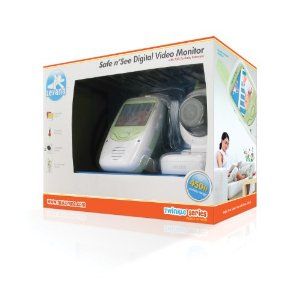Levana LV TW501 Safe N See Digital Video Baby Monitor w Talk to Baby