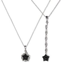 Diversa by EFFY Collection 14k White Gold Necklace, Black and White