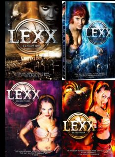 LEXX Complete SEASON 1 2 3 & 4   DVD NEW