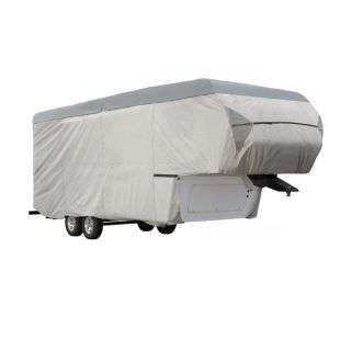 The rugged Expedition 5th Wheel RV Cover is designed to protect your