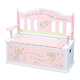 Levels of Discovery Fairy Wishes Bench Seat Toy Box Storage LO61001