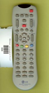 LG Zenith 105 201M Adjust Remocon Master Service Remote Control Used