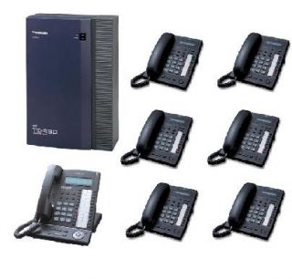 Panasonic KX TDA30 Telephone System 7 Phones incl VAT