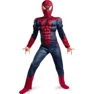 The Amazing Spider Man Light Up Muscle Chest Child Costume