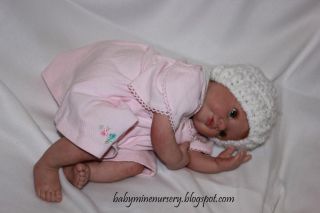 Baby Doll Girl Newborn Dumplin RuBert Babymine Nursery Letha