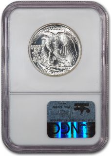 1941 US Walking Liberty Silver Half Dollar 50c NGC MS67 Blast White