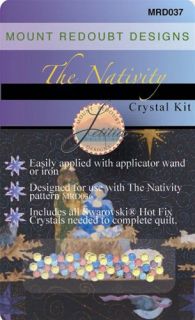 Mount Redoubt Designs Letitia Star Gazers Nativity Quilt Kit Lot