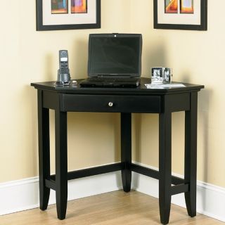 Home Styles Bedford Corner Computer Desk with Easy Glide Drawer