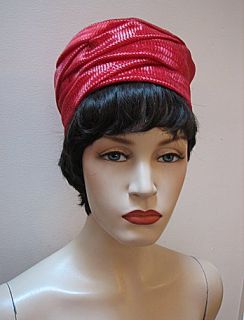 Ladies 22 Red Hat by Reggie of Wilshire 1160