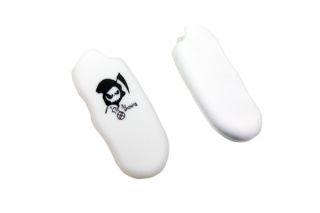 Cigarette Lighter silicone case protector Fob Cover shell white H022