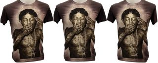 lil Wayne★ Free Weezy Young Money CD T Shirt Jay Z S