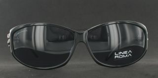 New Linea Roma LR3292 Sunglasses Black Plastic Womens Sunglass Frame