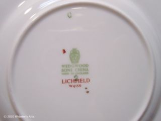 Vintage Wedgwood Lichfield Bone China 6 Bread Plate