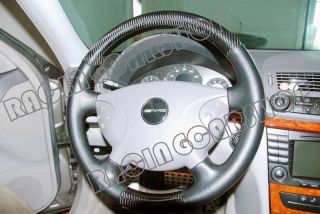 Benz Real Leather Carbon Steering Wheel Cover for W211