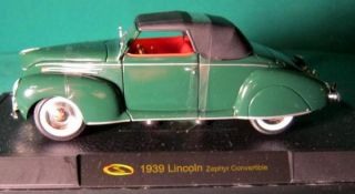 1939 Lincoln Zephyr Convertible 1 24 Scale