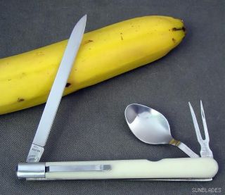 Linder Pocket Knife Melon Tester Fruit Sampler Hobo New