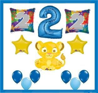 Disney Lion King 2nd Birthday Second Simba Party Supplies Balloons