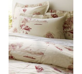 BATEAU Toile French Country Linen Cotton Duvet Cover King Cal