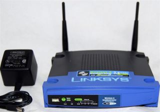 Linksys WRT54GS Ver 5 Wireless G Broadband Router 074588355918