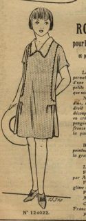 28 Patterns Lisette French Doll 1925 Size 13