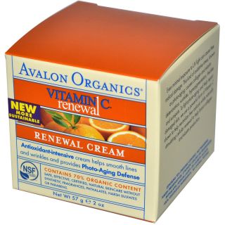 Avalon Organics Vitamin C Renewal Facial Cream 2oz