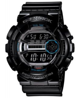 Shock Watch, Mens Digital Black Resin Strap 53x46mm GW2310FB 1