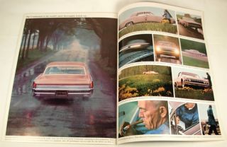 1964 Lincoln Continental Advertising Sales Brochure