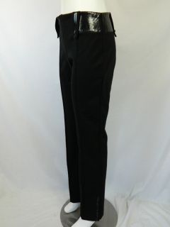 New Lisa HO Womens Black Ponte Pants Sz 10 RRP $399