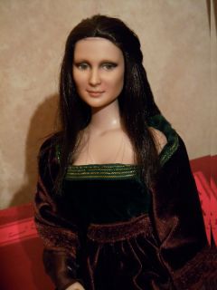 OOAK Tonner Doll Mona Lisa Repaint by Paolina de Morcey