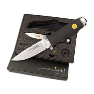 Linder Knife 105309 Handlelight ATS 34 20 Glow Sticks and Sheath