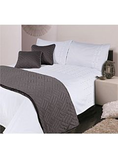 Hotel Collection Pintuck king duvet cover set   