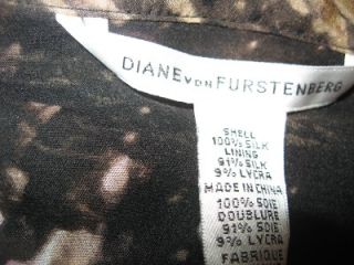DVF Diane Von Furstenberg Lissie Silk Chiffon Top Blouse Pink Wing 10