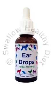 Phytopet Herbal Remedies Ear Drops 100ml Dog Cat