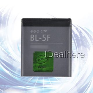BL 5F Li ion Polymer Battery for Nokia 6290 6710 E65 6210 N78 N96 N95