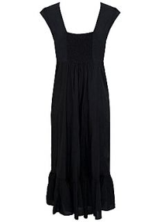 Dash Black sequined maxi dress Black   