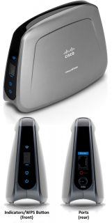 Cisco Linksys WET610N Dual Band Wireless N Game Video Adapter Ethernet