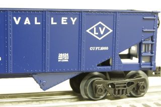 Lionel Scout Hopper Car Lehigh Valley LV Coal Two Bay Train O Gauge 6