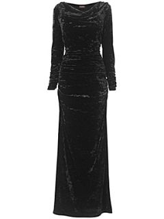 Phase Eight Dolores velvet dress Black   