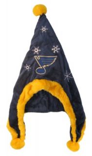 St Louis Blues NHL Hockey Soft Fleece Snowflake Dangle Hat