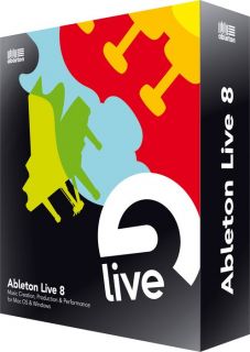 Ableton Live 8 Upgrade from Live 1 6 Open Box