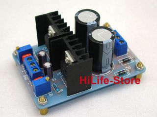 LM317 and LM337 Regulable Dual Power Supply Board Kit with Heatsink