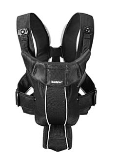 BabyBjorn Active baby carrier, in mesh material Black   
