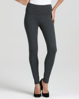 Lisse Leggings New Gray Heathered Tummy Control Tight Ankle Leggings L